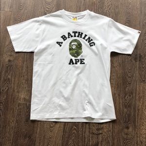 Bape camp tee Sz L